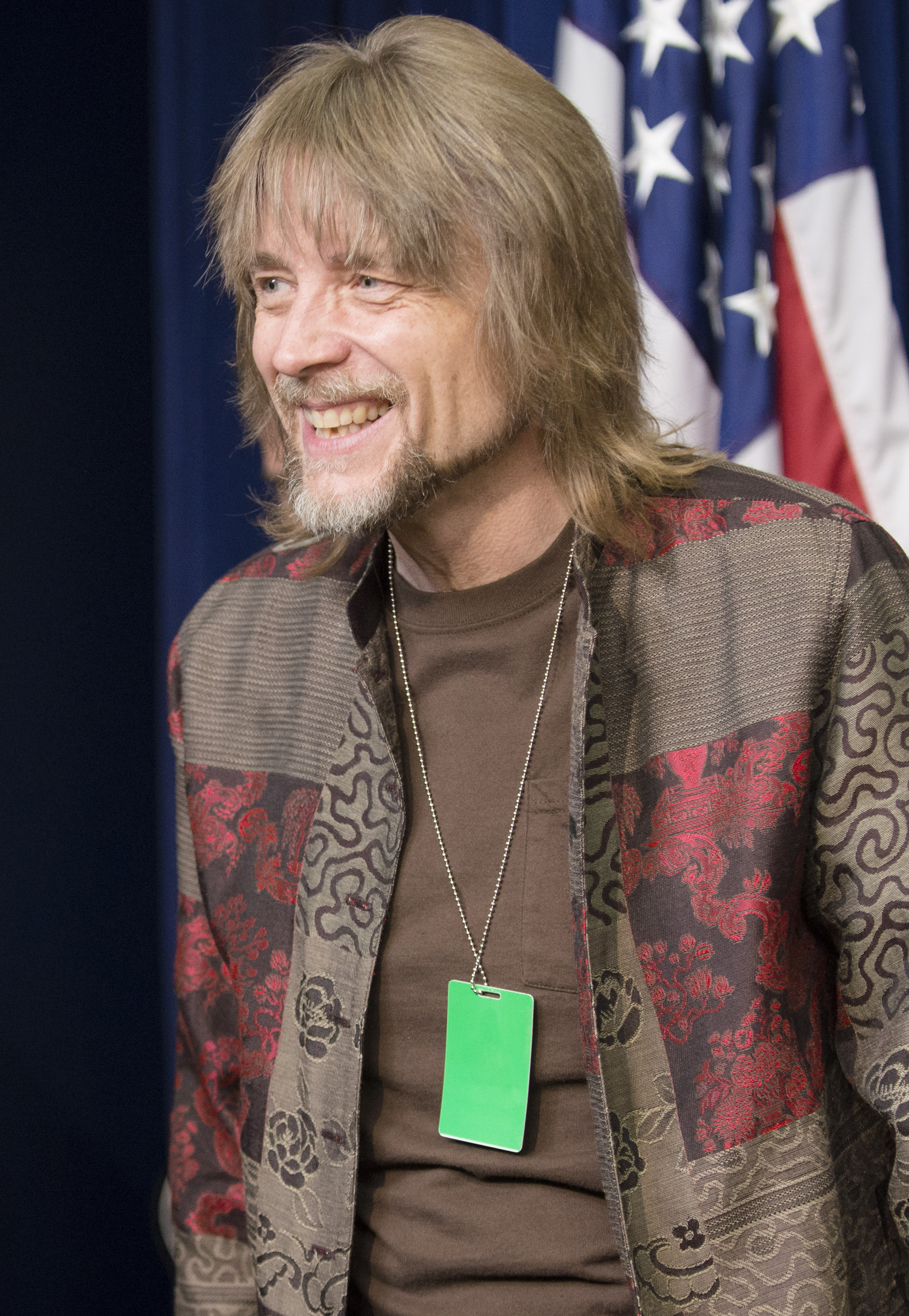 Steve Whitmire at the White House in 2014, included here as an offstage cast reference for the original Wembley performer.